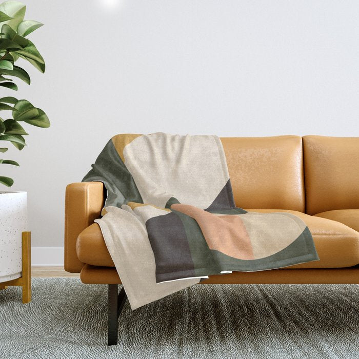 Mid Century 28B Throw Blanket Gallery Image 1