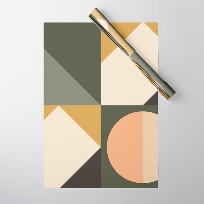 Mid Century 28B Wrapping Paper Gallery Image 1