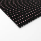 lines (black & pink) Welcome Mat Gallery Image 2