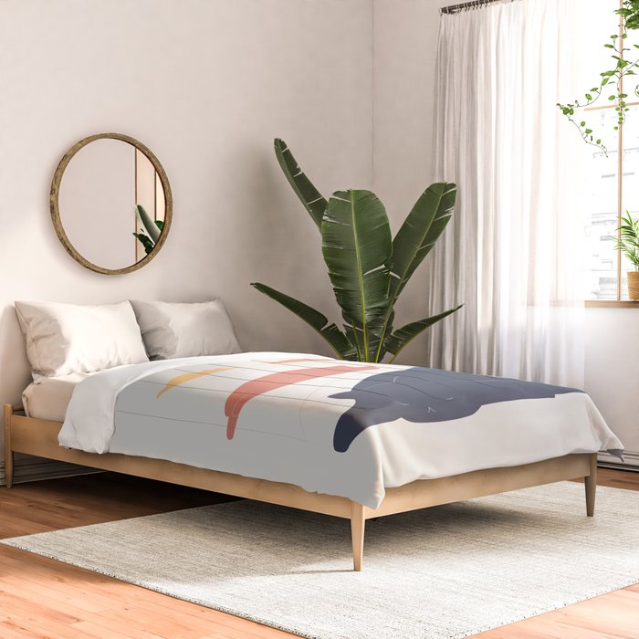 Cat Landscape 159 Comforter Gallery Image 2