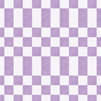 Lilac and white checkered Coffee Mug Gallery Image 2
