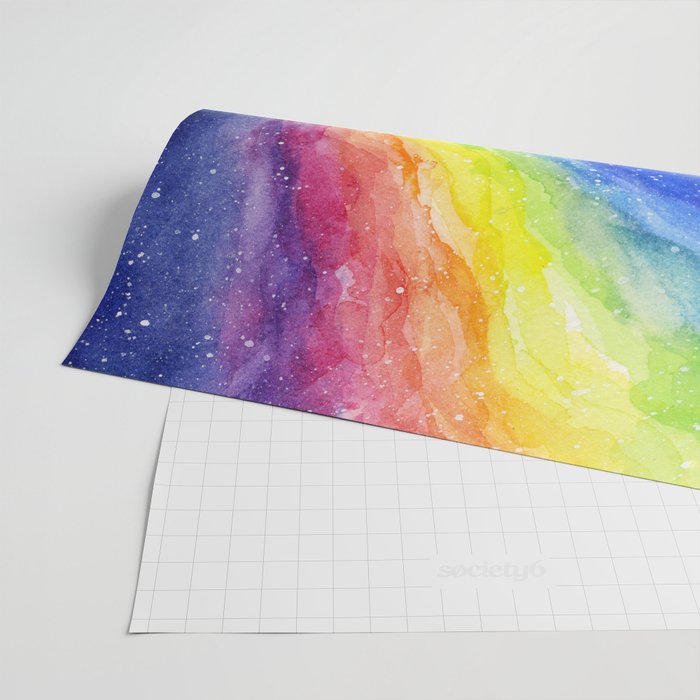 A Rainbow in Space Wrapping Paper Gallery Image 2