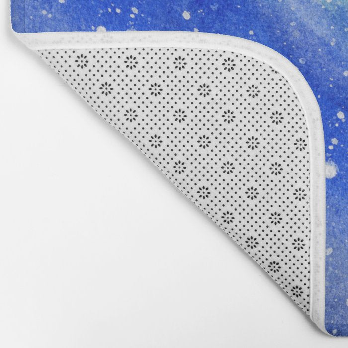 A Rainbow in Space Bath Mat Gallery Image 2