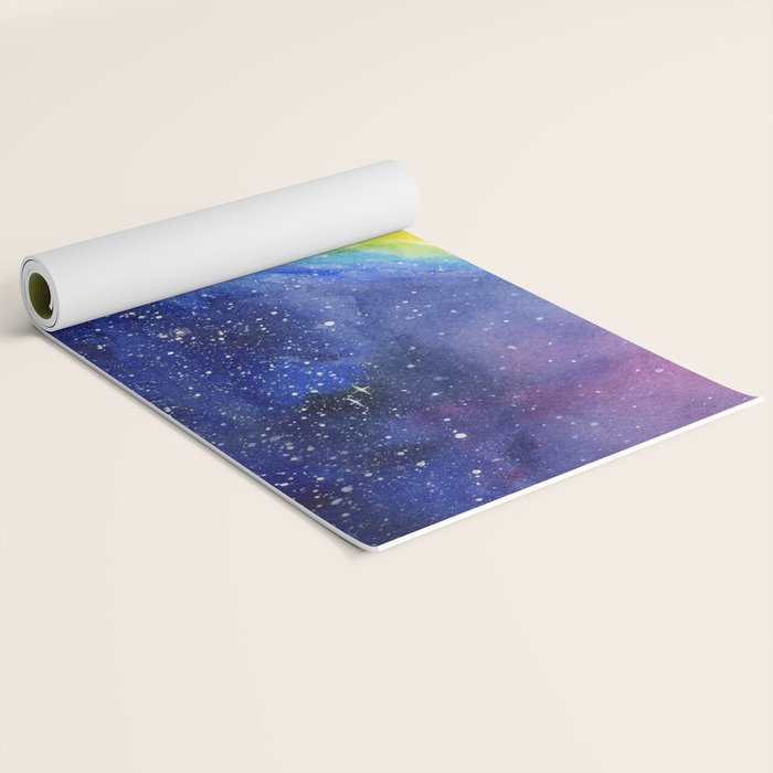 A Rainbow in Space Yoga Mat Gallery Image 2