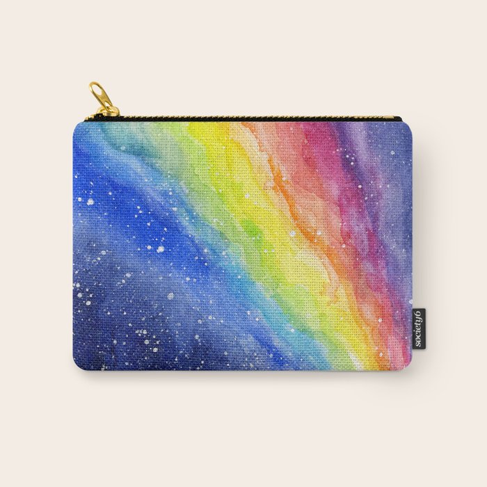 A Rainbow in Space Carry All Pouch Gallery Image 1