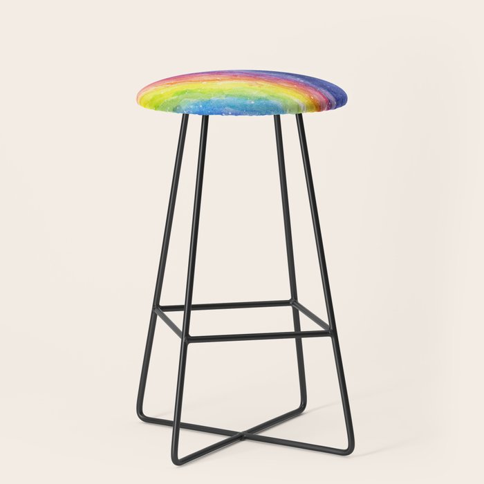 A Rainbow in Space Stool Gallery Image 1