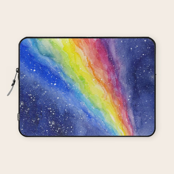 A Rainbow in Space Laptop Sleeve Gallery Image 1