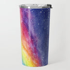 A Rainbow in Space Travel Mug Gallery Image 2