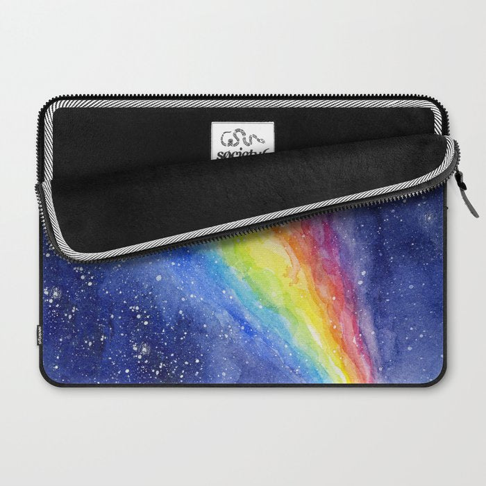 A Rainbow in Space Laptop Sleeve Gallery Image 2