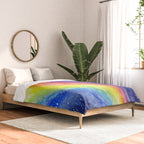 A Rainbow in Space Comforter Gallery Image 2