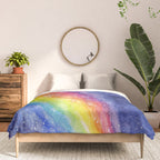A Rainbow in Space Comforter Gallery Image 3