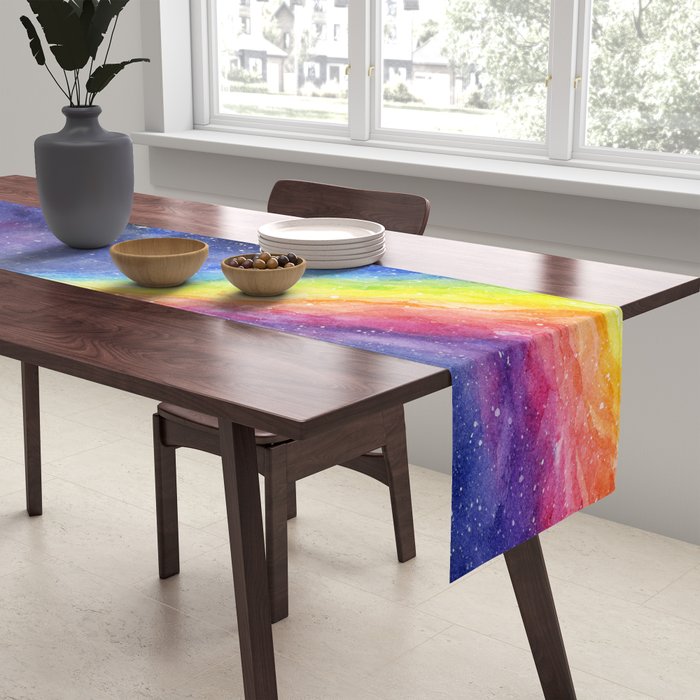 A Rainbow in Space Table Runner Gallery Image 2