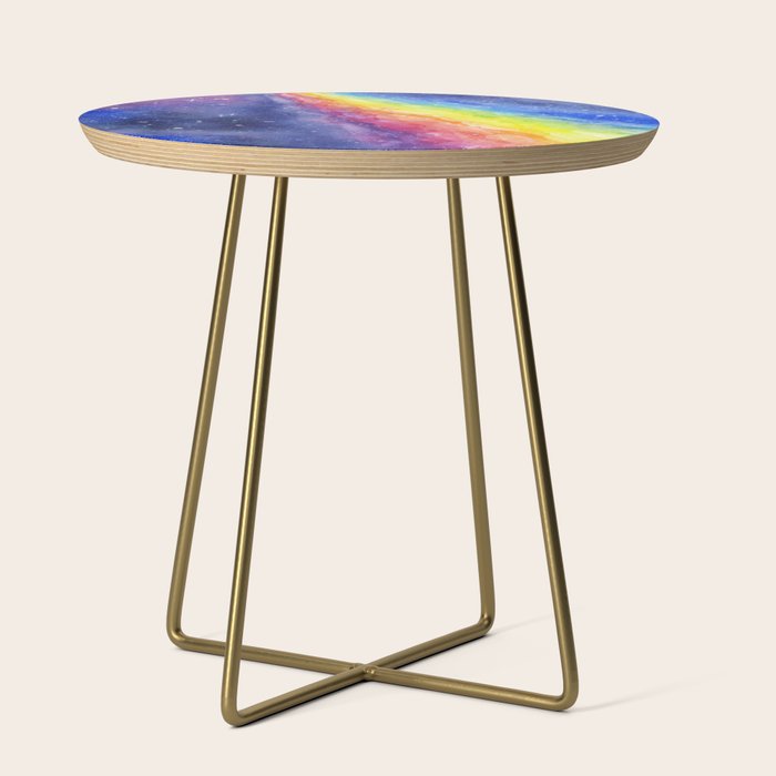 A Rainbow in Space Side Table Gallery Image 1