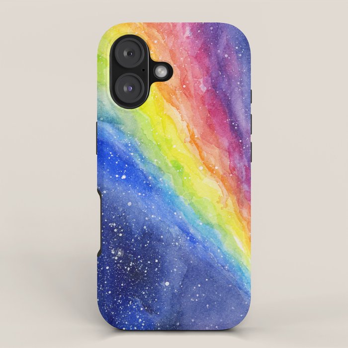 A Rainbow in Space iPhone Case Gallery Image 1