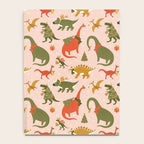 Tyrannosaurus and Dinosaurs Christmas Tree Rex Notebook Gallery Image 4
