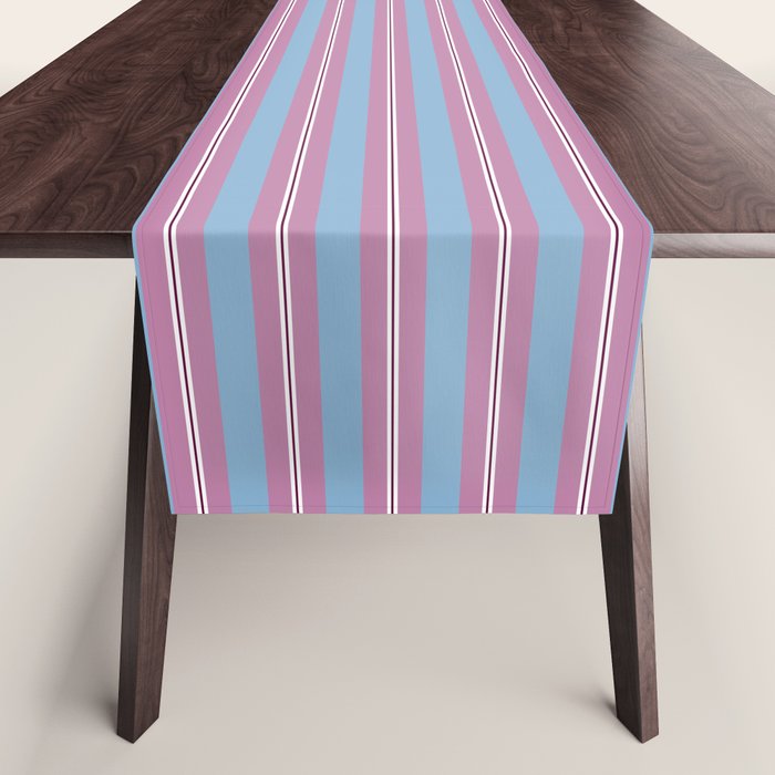 Bubblegum Stripes Table Runner Gallery Image 1