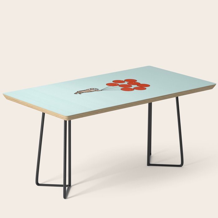 I Believe I Can Fly English Bulldog Coffee Table Gallery Image 1