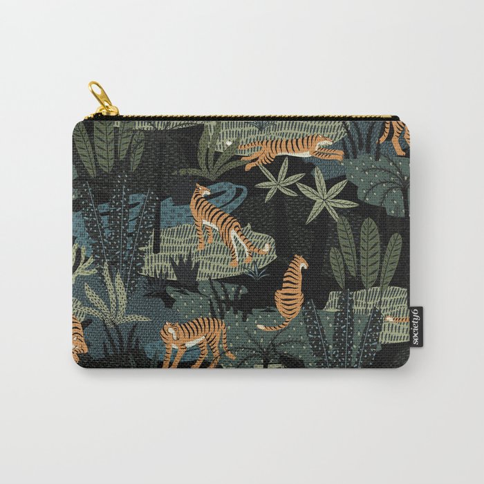 Tiger Jungle Carry All Pouch Gallery Image 1