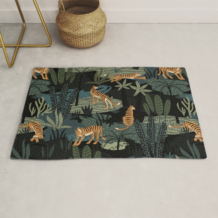 Tiger Jungle Rug Gallery Image 1