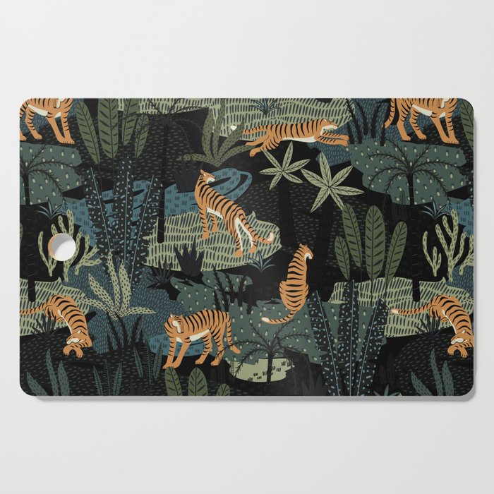 Tiger Jungle Cutting Board Gallery Image 1