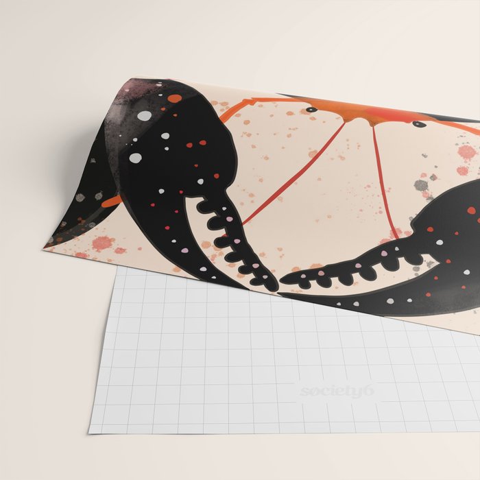 Mystical Crab II Wrapping Paper Gallery Image 2