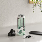 White Wolf in the Flowering Forest Water Bottle Gallery Image 4