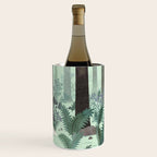 White Wolf in the Flowering Forest Wine Chiller Gallery Image 3
