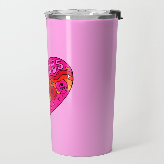 Pisces Valentine Travel Mug Gallery Image 2