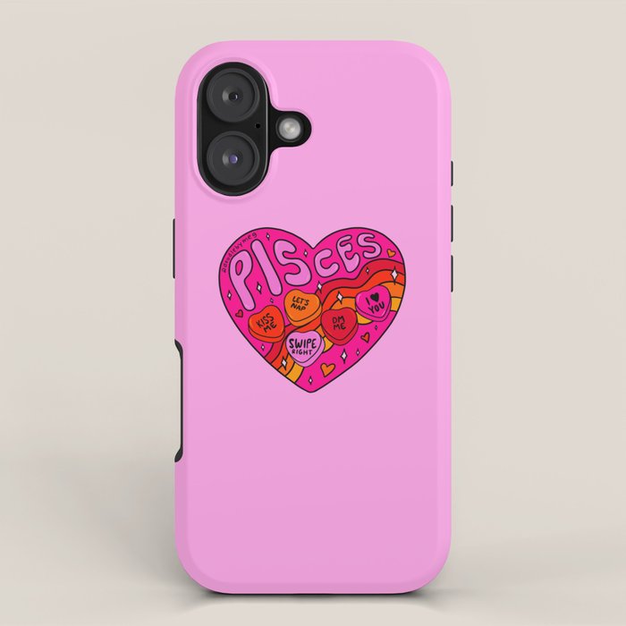 Pisces Valentine iPhone Case Gallery Image 1