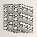 Whimsy Giant Panda Wrapping Paper Gallery Image 3