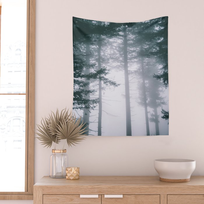 Moody Forest II Wall Tapestry Gallery Image 2