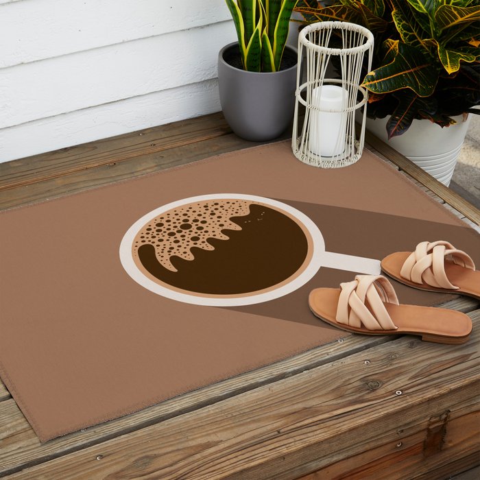 Coffee Cat 6 Outdoor Rug Gallery Image 2