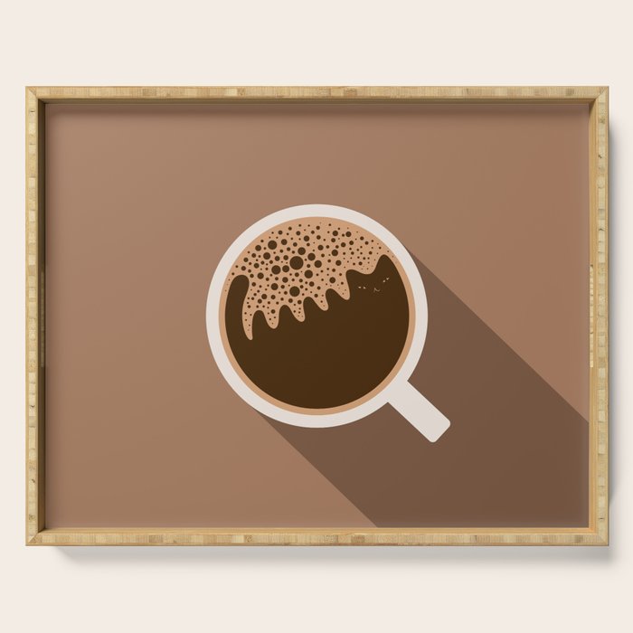 Coffee Cat 6 Serving Tray Gallery Image 1