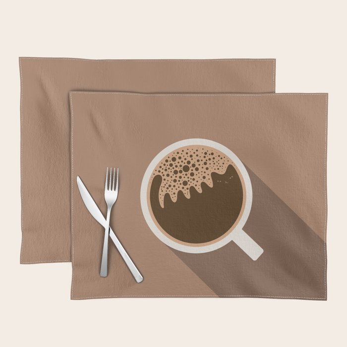 Coffee Cat 6 Placemat Gallery Image 1