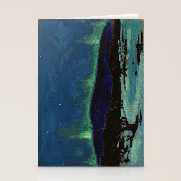 Tom Thomson Northern Lights Canadian Landscape Artist Stationery Card Gallery Image 2