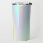 Pastel rainbow abstract Travel Mug Gallery Image 2
