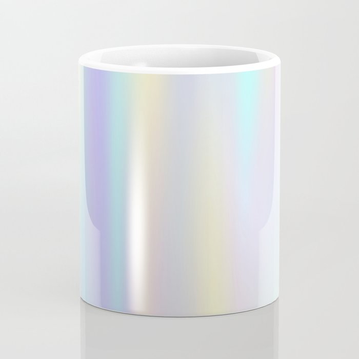 Pastel rainbow abstract Coffee Mug Gallery Image 4