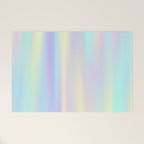 Pastel rainbow abstract Welcome Mat Gallery Image 1