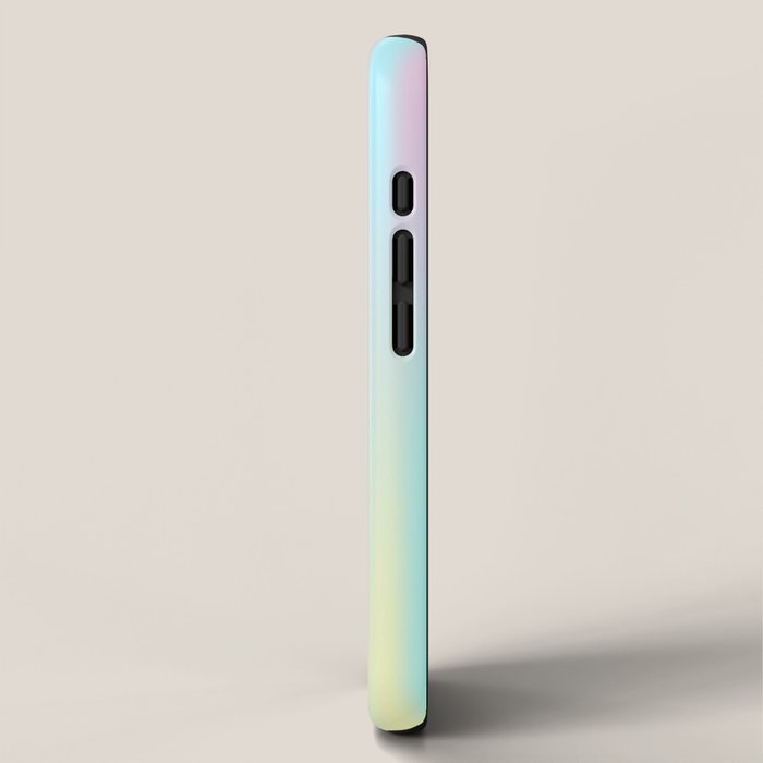 Pastel rainbow abstract iPhone Case Gallery Image 2