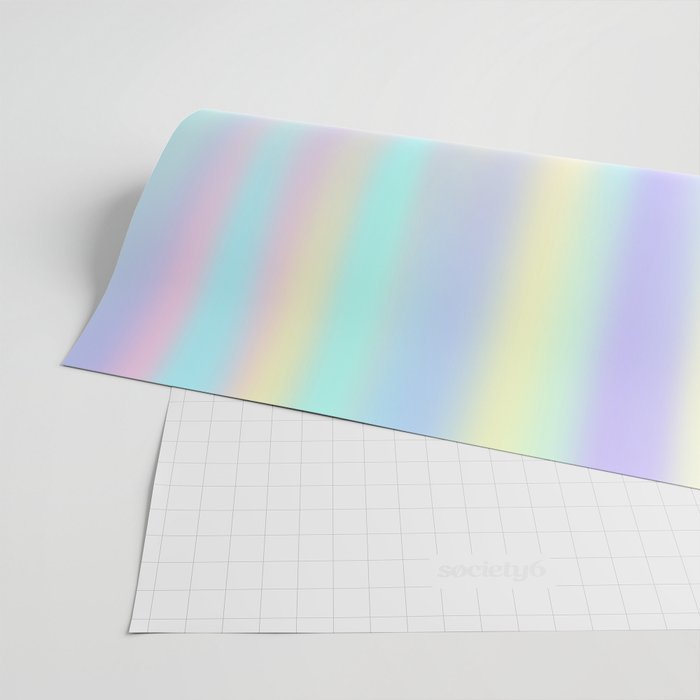 Pastel rainbow abstract Wrapping Paper Gallery Image 2