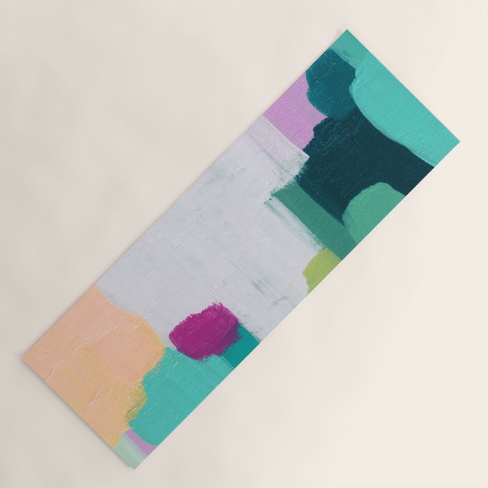 Abstract Oil Painting No. 89 Yoga Mat Gallery Image 1