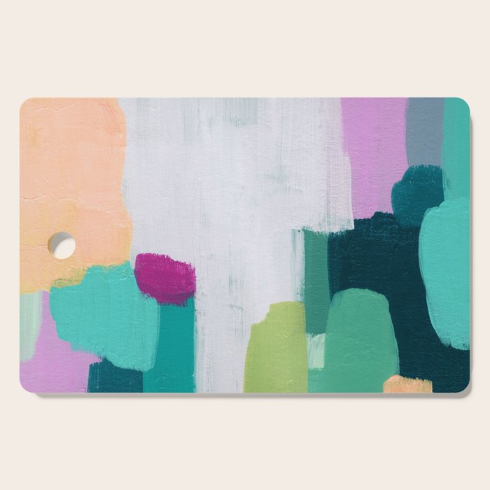 Abstract Oil Painting No. 89 Cutting Board Gallery Image 1