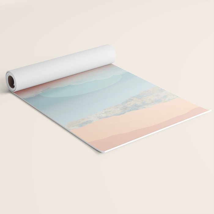 Mint Moon Beach Yoga Mat Gallery Image 2