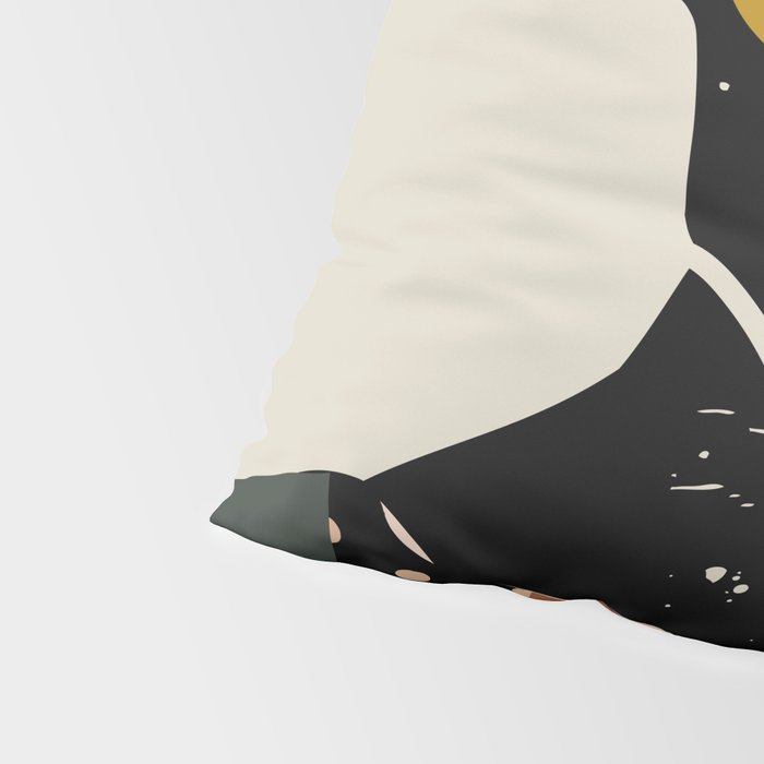 Black Hair No. 7 Pillow Sham Gallery Image 4