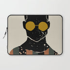 Black Hair No. 7 Laptop Sleeve Gallery Image 1