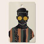 Black Hair No. 7 Cutting Board Gallery Image 1