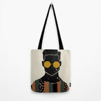 Black Hair No. 7 Tote Bag Gallery Image 2