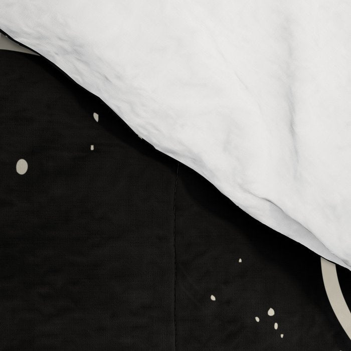 Black Hair No. 7 Comforter Gallery Image 4