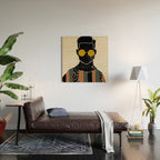 Black Hair No. 7 Wood Wall Art Gallery Image 2