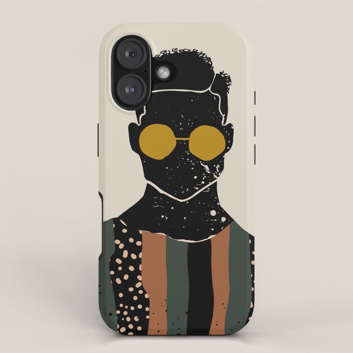 Black Hair No. 7 iPhone Case Gallery Image 1